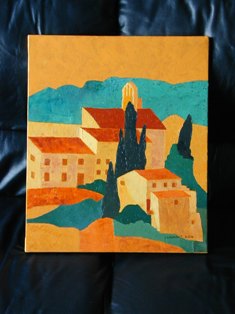 peinture de Josette Bude Laurent